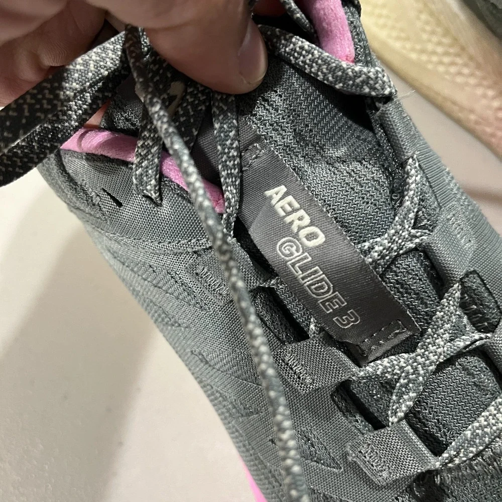 Salomon Aero Glide 2 Women's Running Shoes Gray‎ Pink 10.5 Performance